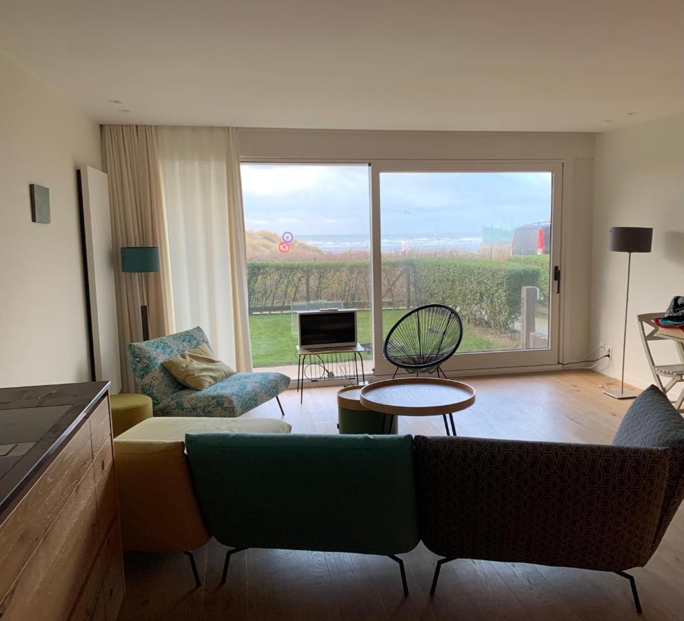 Appartement Op Het Strand, Enfin, Zo Goed Als... Koksijde Zewnętrze zdjęcie